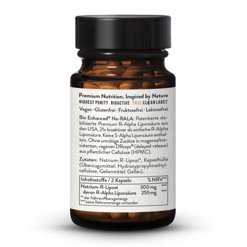 R-Alpha Liponsure Kapseln Bioaktiv Stabilisiert
