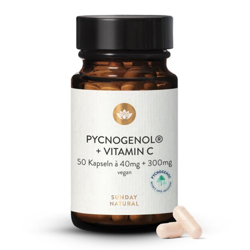 Pycnogenol 40 + vitamine C Extrait d'corce de pin