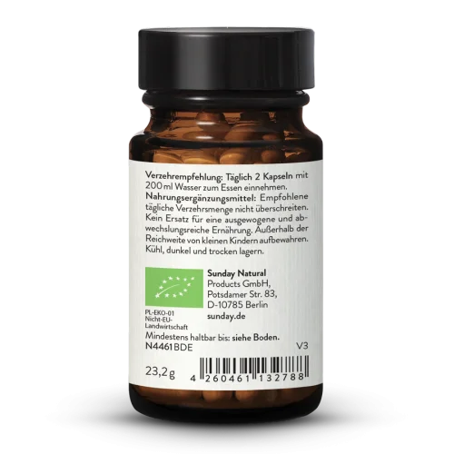 Extrait de curcuma bio 3300 en glules