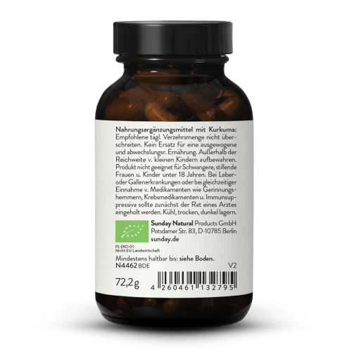 Bio Curcuma Kapseln