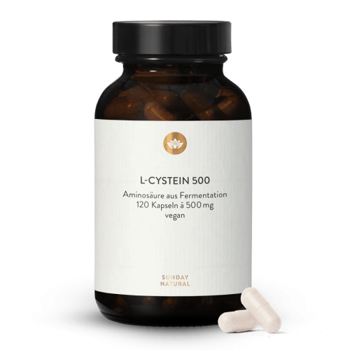 L-Cystein 500 Kapseln Aus Fermentation, Vegan