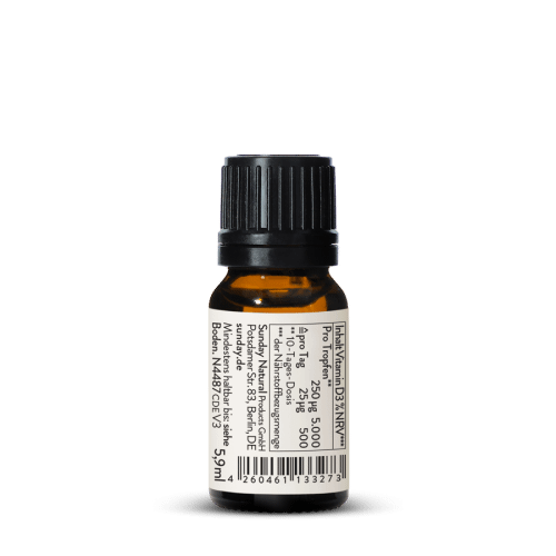 Vitamin D3 10.000IE Tropfen, Vegan
