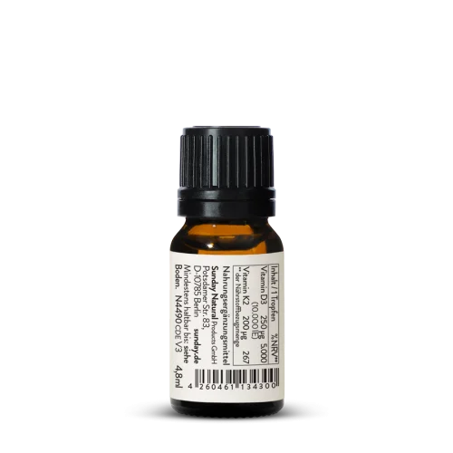 Vitamin D3 + K2 all-trans MK-7 10,000 IU + 200g Drops Vegan