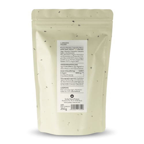L-Arginin Base Pulver Aus Fermentation, Vegan