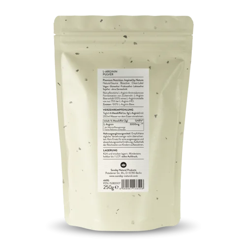 L-Arginin Base Pulver Aus Fermentation, Vegan