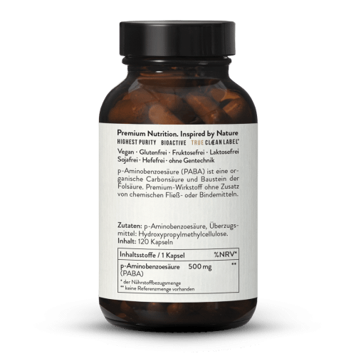 PABA Capsules 500 mg