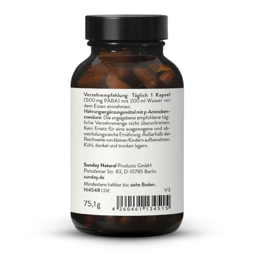 PABA Kapseln 500 mg