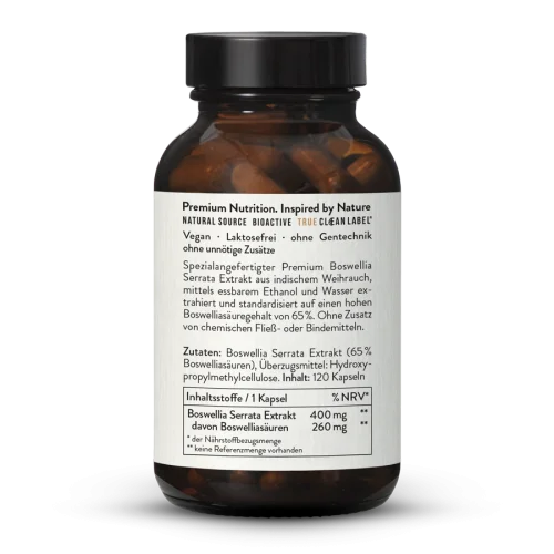 Weihrauch Kapseln Boswellia Serrata 65%