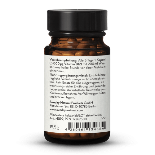Vitamin B12 Hydroxocobalamin 5000g