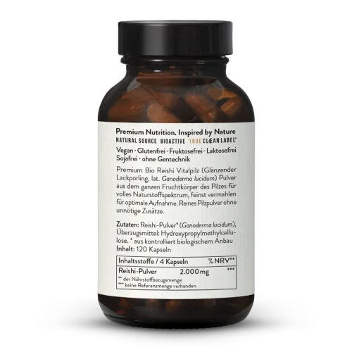 Organic Reishi Capsules