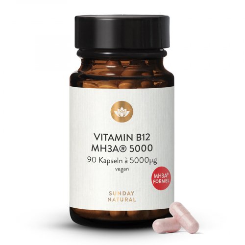 Vitamine B12 formule MH3A® 5000 µg dosage élevé