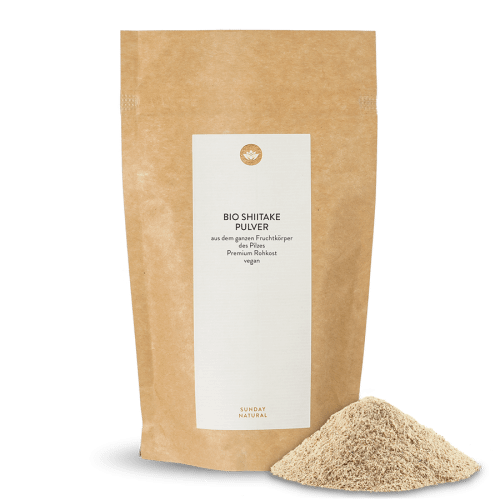 Bio Shiitake Pulver