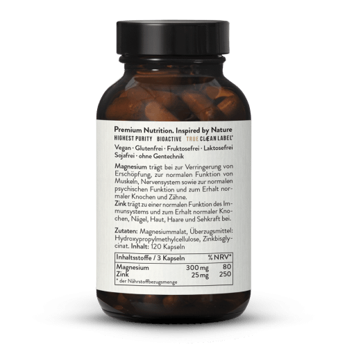 Magnesium & Zink Zma Kapseln
