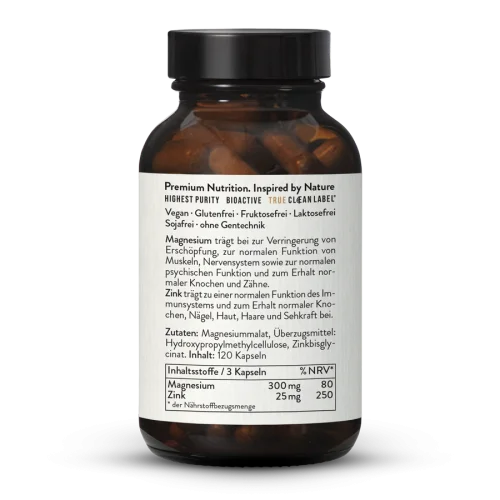 Magnesium & Zinc ZMA Capsules