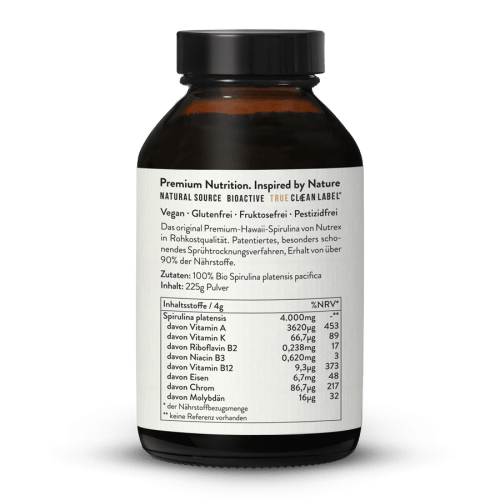 Spiruline hawaenne en poudre