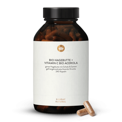 Bio Hagebutte + Vitamin C Bio Acerola
