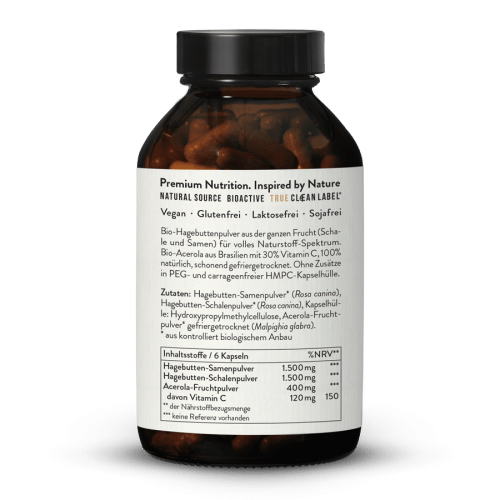 Bio Hagebutte + Vitamin C Bio Acerola