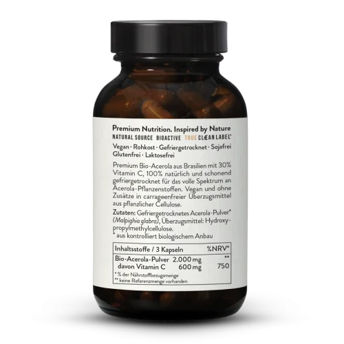 Bio Acerola Vitamin C 200
