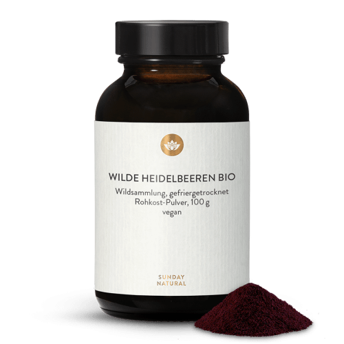 Bio Wilde Heidelbeeren Pulver