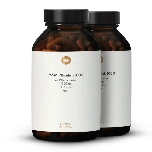 Plant-Based MSM 1000mg Capsules