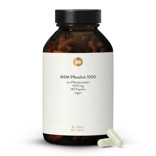 Plant-Based MSM 1000mg Capsules