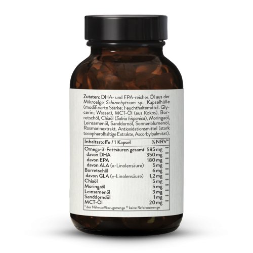 Vegan Omega-3 Complete DHA + EPA