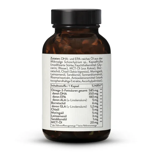 Omega 3 Komplex DHA + EPA Vegan