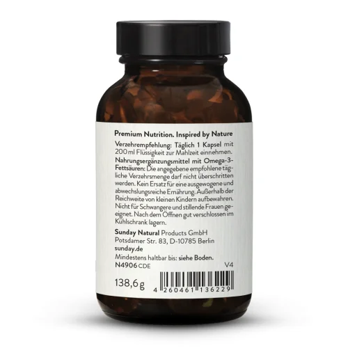 Omega 3 Komplex DHA + EPA Vegan
