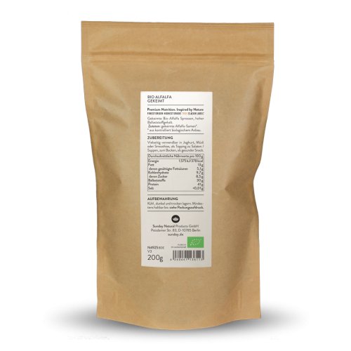 Bio Alfalfa Sprossen