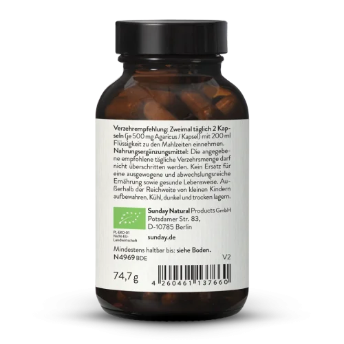Agaricus Blazei Powder Capsules