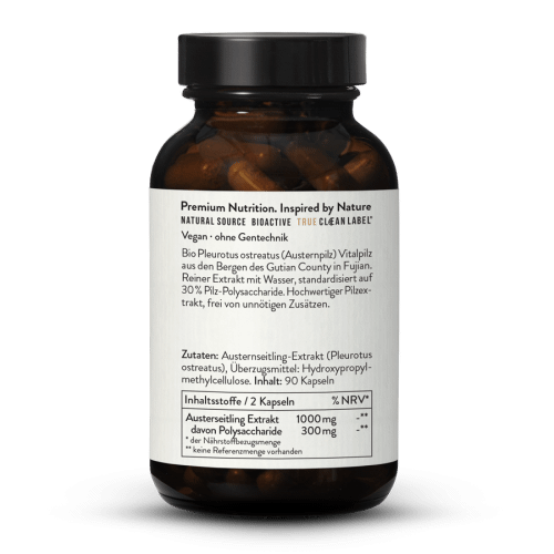 Bio Pleurotus Extrakt Kapseln