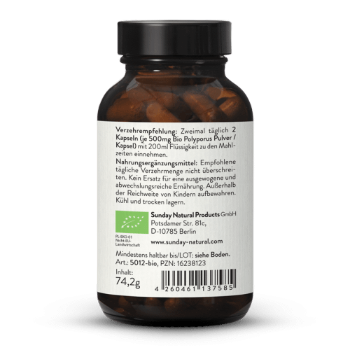 Bio Polyporus Pulver Kapseln