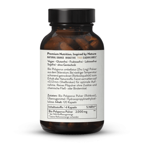 Organic Polyporus Powder Capsules