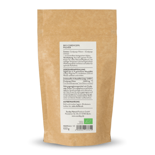 Biologisch Cordyceps Poeder