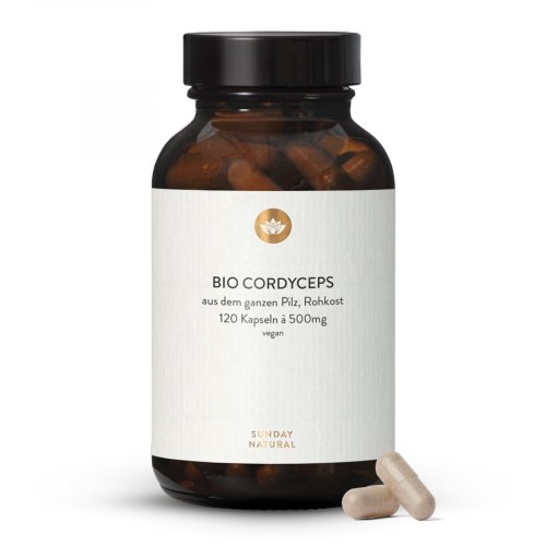 Organic Cordyceps Powder Capsules