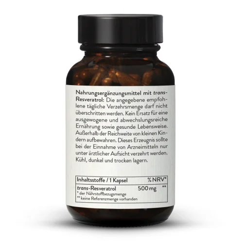 Resvératrol 500 mg