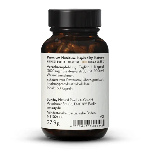 Resvératrol 500 mg