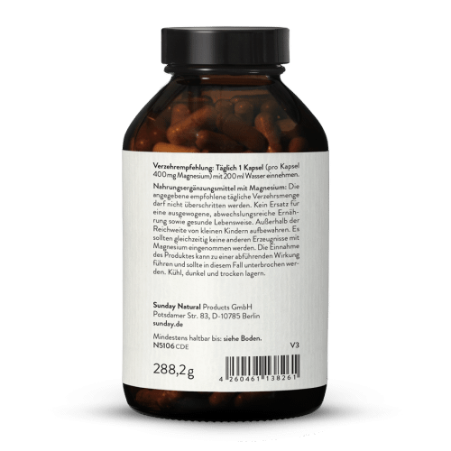 Dead Sea Magnesium Oxide 400