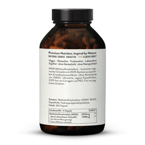 MSM 800 365 Capsules