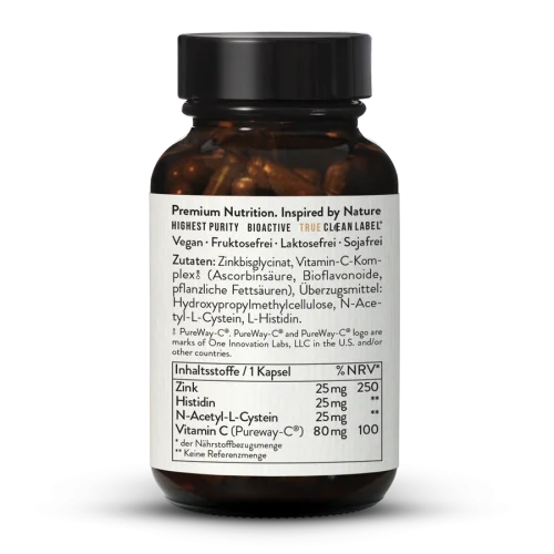Zink Enhanced Histidin, NAC + C