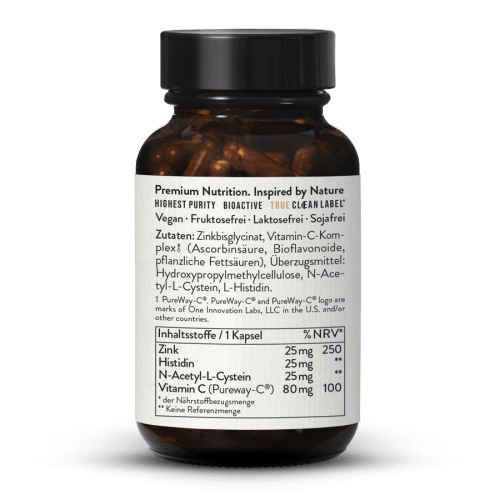 Zink Enhanced Histidin, NAC + C