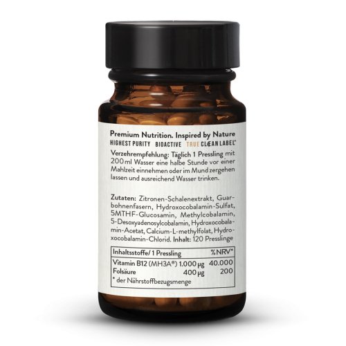 Vitamin B12 MH3A + Folic Acid 1000g + 400g