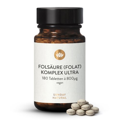 Folic Acid (Folate) Ultra Complex 800µg