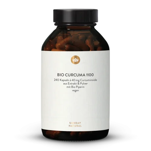 Bio Curcuma 1100 Pulver Kapseln