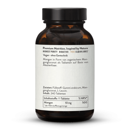 Mangan Gluconat Tabletten 10mg