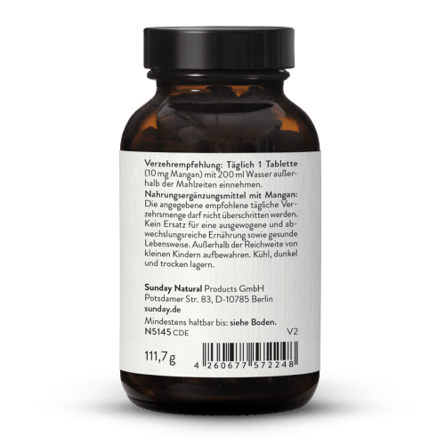 Manganese Gluconate Tablets 10mg