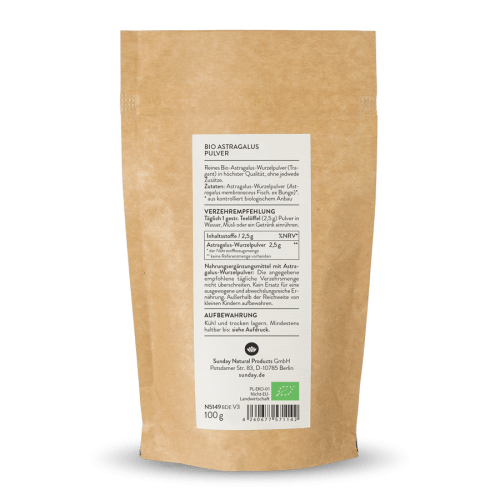 Bio Astragalus Pulver