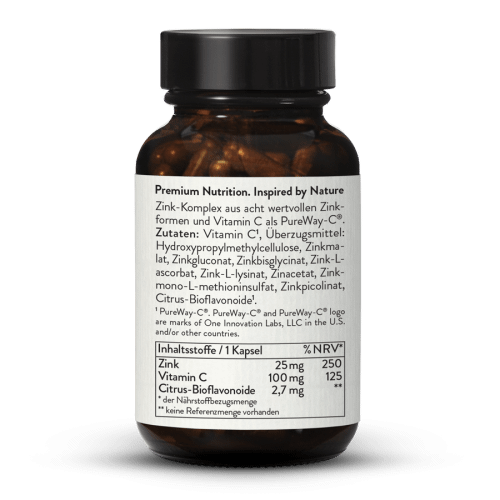 Zinc Complex Ultra + Vit C Capsules