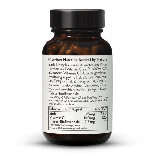 Zinc Complex Ultra + Vit C Capsules