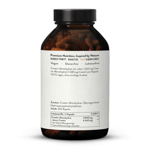 Creatine Capsules Creatine Monohydraat